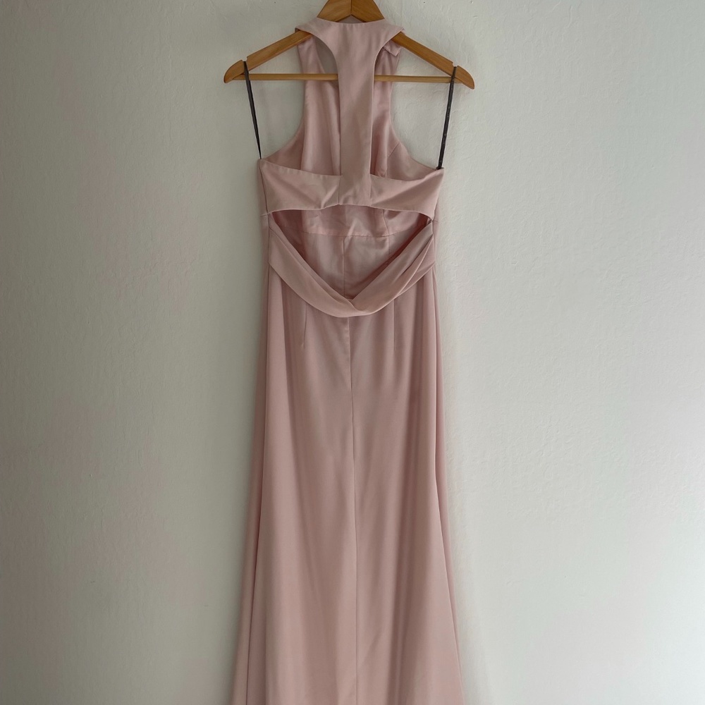 Blush bridesmaid dress (White by Vera Wang)